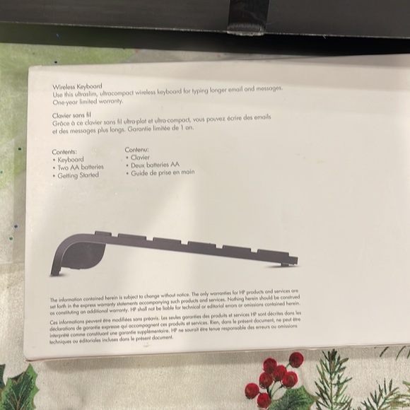 Wireless keyboard by HP - Picture 5 of 6